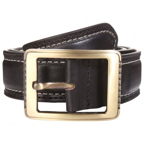 LEATHER GENTS BELT BHGB101-BK