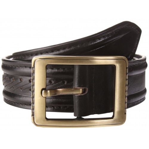 LEATHER GENTS BELT BHGB102-BK