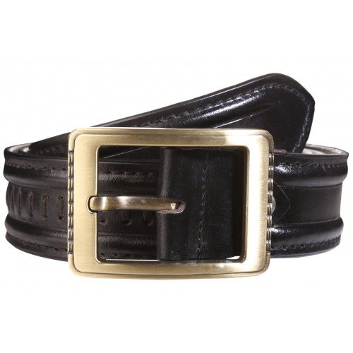 LEATHER GENTS BELT BHGB103-BK