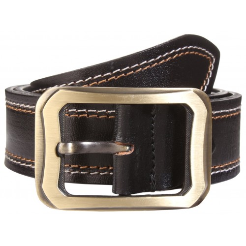 LEATHER GENTS BELT BHGB104-BK