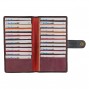 GENUINE LEATHER CREDIT DEBIT CARD HOLDER MLCH101-BK