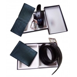 GENUINE LEATHER COMBO SET GBW102-BK GENUINE LEATHER COMBO SET GBW102-BK