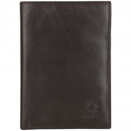 LEATHER PASSPORT HOLDER SNPC101-BR