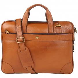 LEATHER LAPTOP BAG NDLB101-TN