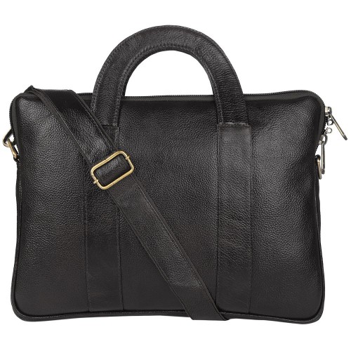 LEATHER LAPTOP OFFICE BAG NDLB105-BK LEATHER LAPTOP OFFICE BAG NDLB105-BK