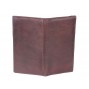 LEATHER PASSPORT HOLDER NDPH102-BR