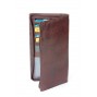 LEATHER PASSPORT HOLDER NDPH102-BR