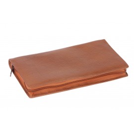 LEATHER PASSPORT HOLDER NDPH102-TN