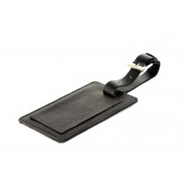 LEATHER LUGGAGE TAG NDLT101-BK