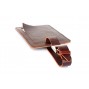 LEATHER LUGGAGE TAG NDLT101-BR