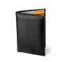 LEATHER PASSPORT HOLDER SNPC101-BK