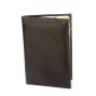 LEATHER PASSPORT HOLDER SNPC101-BR